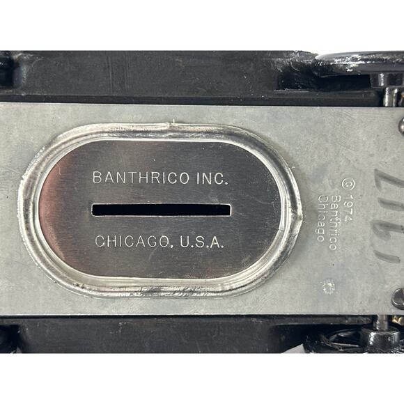 Vintage 1974 Banthrico 1917 Pierce Arrow Car Bank Die Cast Metal Bronze Chicago - Picture 6 of 6
